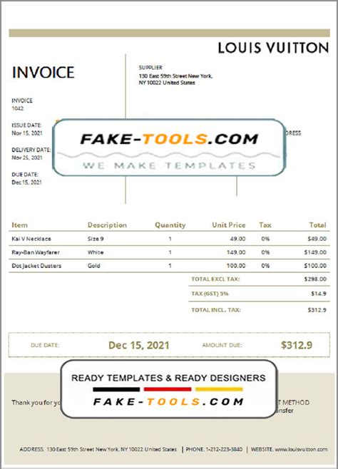 louis vuitton tax invoice|Louis Vuitton invoice lookup.